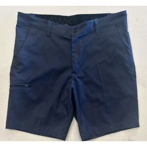 Hawke & Co Blue Golf Stretch 5 Pocket Shorts Men's 34W 8"